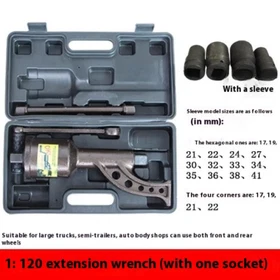 Truck Tire Wrench Heavy-duty Manual Board Change and Removal Cranking Sleeve Truck Tire Wrench Heavy-duty Manual Board Change and Removal Cranking Sleeve