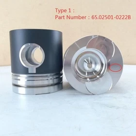 Overhaul Rebuild Kit for Doosan Daewoo Engine DE12 Excavator DH360-5 Solar 400LC