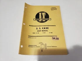 J.I. Case I&T Shop Service Shop Manuals-Use Dropdown