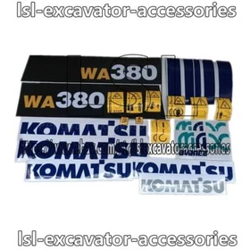 Loader Stickers For Komatsu WA380/320/360/WA470-3/500/SD6 Full Vehicle Stickers