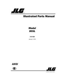 JLG Liftlux Scissor Lifts OWNERS PART SERVICE Manuals Schematics IPL MANY Models