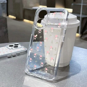 Flowers Phone Case For iPhone 16 Pro Max 15 14 13 12 11 XR 8 7 ShockProof Cover