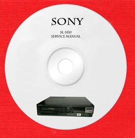 Service manual for Sony audio video by model in pdf on CD BIN A SL