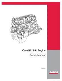 Case 12.9L F3BE0684H*E901 ,F3BE0684G*E901 Engine Service Manual Repair Shop Book