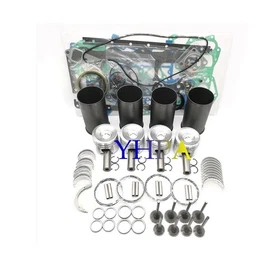 4D95 4D95S-W-1 Overhaul Rebuild Kit &Crankshaft&ConRod For Komatsu Engine PC60-5