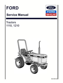 New Holland 1110, 1210 Tractor Service Manual Repair Shop Book