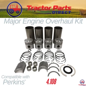 MAJOR ENGINE OVERHAUL KIT comp w Perkins&reg; 4.108