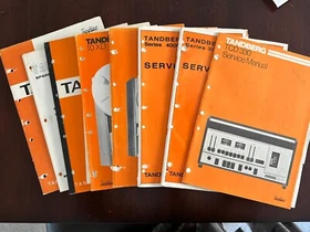 Tandberg Service Manuals  ORIGINALS