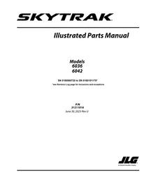 JLG Skytrak Telehandlers Manuals OWNERS PARTS SERVICE Schematics IPLs List Shop