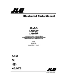 JLG Boom Lifts MANUALS OWNERS SERVICE PARTS Lists Schematics IPLs Maintenance