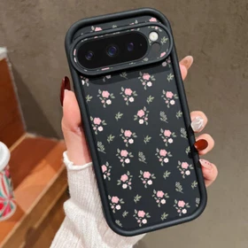 Flowers Case For Google Pixel 9 8 Pro XL 8A ShockProof Silicone Slim Phone Cover