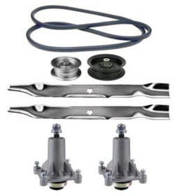 Sears Craftsman YS 4500 42" Mower Deck Parts Kit Spindles Blades Belt Idlers