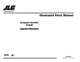 JLG Crawler Booms UTVs Lighting Towers OWNERS PART SERVICE MANUALS Schematic IPL