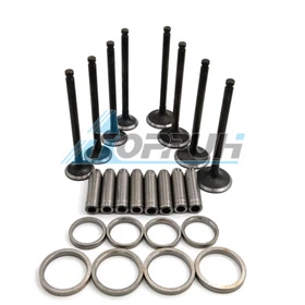 New Valve Guide Seat Intake Valve & Exhaust Valve For S4L S4L2 Engine