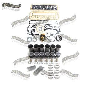 Deawoo DE12T Doosan D2366 Engine Rebuild Kit For Daewoo Solar 330LC-V 470LC-V