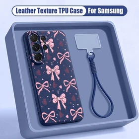 For Samsung S26 Ultra S24 S25 Ultra A57 A36 A37 A56 Shockproof Case With Strap
