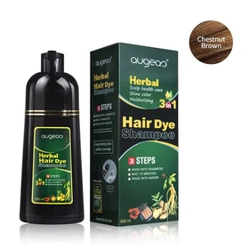 Hair Dye Shampoo 3 in 1 Hair Shampoo Instant Hair Dye Herbal Ingredients Gift US