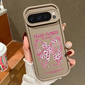 Cute Bow TPU Case For Google Pixel 10 9 Pro XL 8 Pro 7A 8A Drop Protection Cover