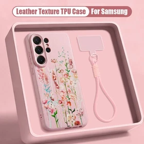 For Samsung S26 Plus S25 Ultra A55 A37 A26 Soft TPU Patterned Slim Case Cover