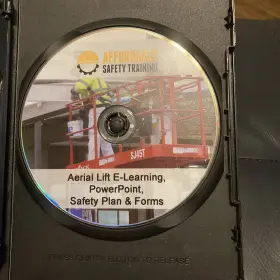 617237665010 AFFORDABLE SAFETY TRAINING Aerial Lift Dvd Disc #3