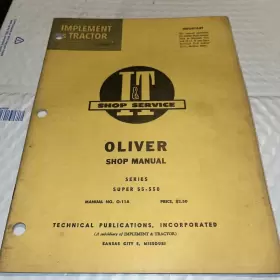55-550 Tractor Manual