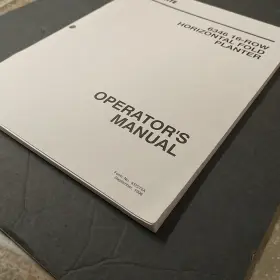 6346 AGCO Horizontal Fold Planter Operator Manual #2