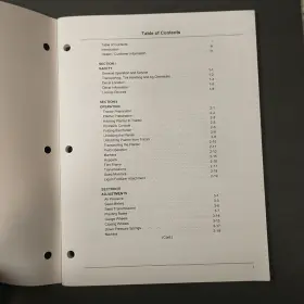 6346 AGCO Horizontal Fold Planter Operator Manual #3