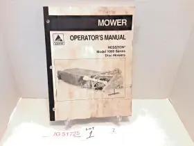 700721016 AGCO Hesston Disc Mowers Operator Instruction Book