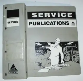 79014976 AGCO Dealers Catalog Service Manual Binder Allis