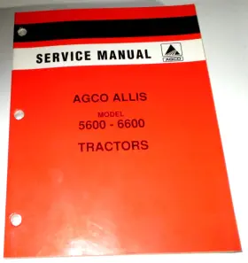 6690 AGCO ALLIS Tractor Service Repair Manual