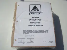 79018268 AGCO WHITE Tractor Service Repair Workshop Manual