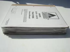 8410 AGCO WHITE Tractor Repair Service Manual Book #3