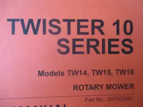 TW16 ALAMO RHINO Twister Operators Manual #3