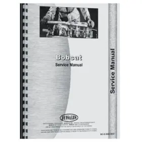 197118075355 ALL STATES Service Manual Bobcat