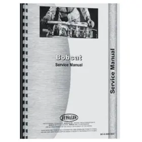 636431163559 ALL STATES Service Manual Bobcat