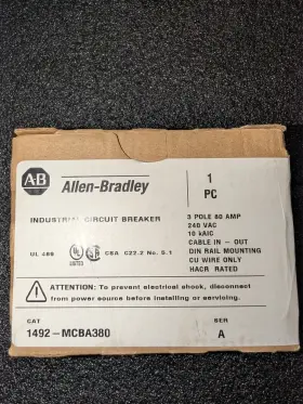 1492-MCBA380 ALLEN-BRADLEY Breaker Amp Cirquit