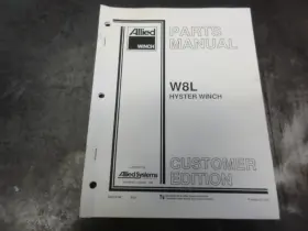 599781W ALLIED Winch Hyster Manual