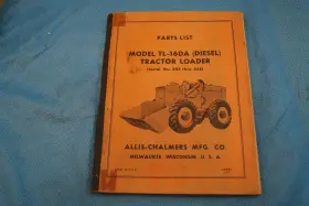32993 ALLIS-CHALMERS Diesel Tractor Loader Catalog