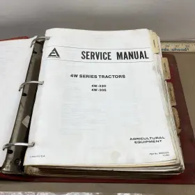 4W-305 ALLIS CHALMERS Tractor Service Repair Manual Ac