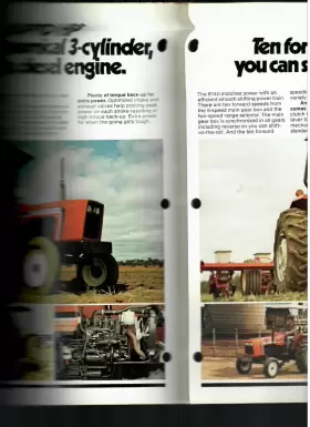 6140 ALLIS-CHALMERS Wd Fwd Tractor Brochure Literature #3