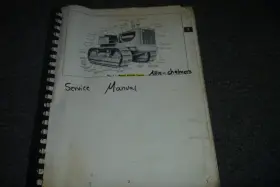 HD20H ALLIS-CHALMERS Crawler Tractor Service Repair Manual Xz