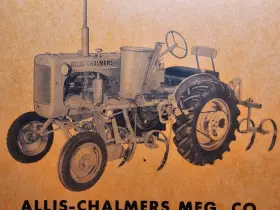 TM-106A ALLIS-CHALMERS Row Cultivator Dresser Tractor Op #2