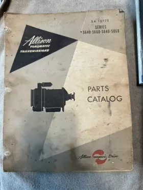1077P ALLISON Torqmatic Catalog