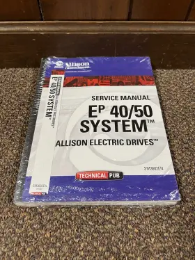 EP50 ALLISON Electric Drive Repair Service Manual