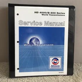 HD4000 ALLISON Transmission Service Repair Manual