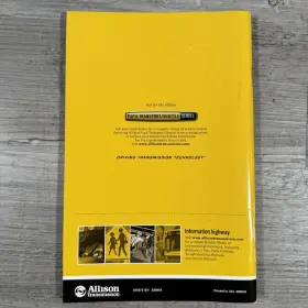 OM3751EN ALLISON Transmission Manual Pupil Transport Shuttle #2