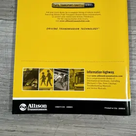 OM3751EN ALLISON Transmission Manual Pupil Transport Shuttle #3