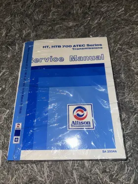 SA-2004A ALLISON Ht Htb Atec Transmission Service Manual