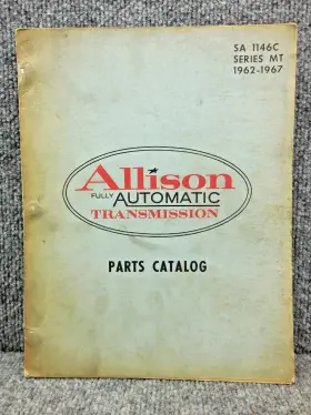 SA1146C ALLISON Transmission Catalog Manual