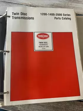 SA1248N ALLISON Twin Disc Transmission Manual Book